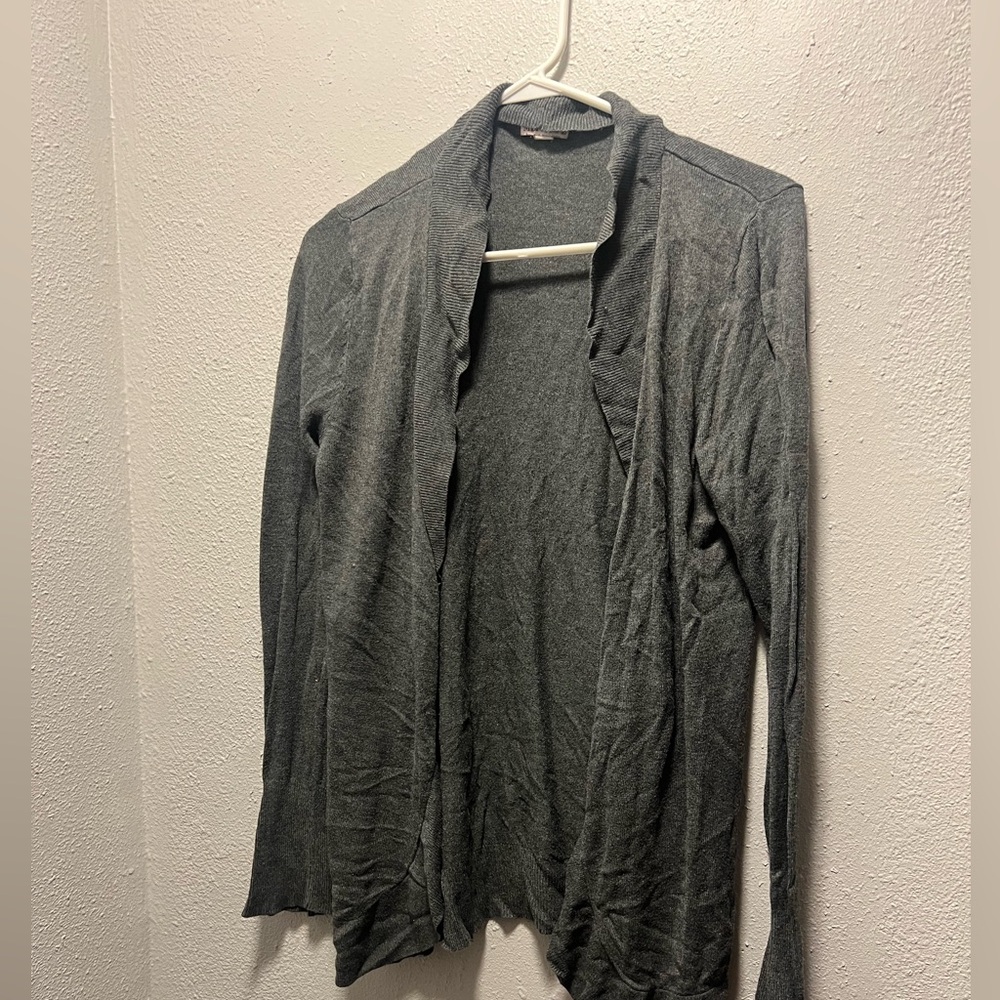 Merona Grey long Sleeve Cardigan